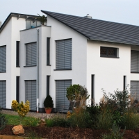 Einfamilienwohnhaus Rückseite